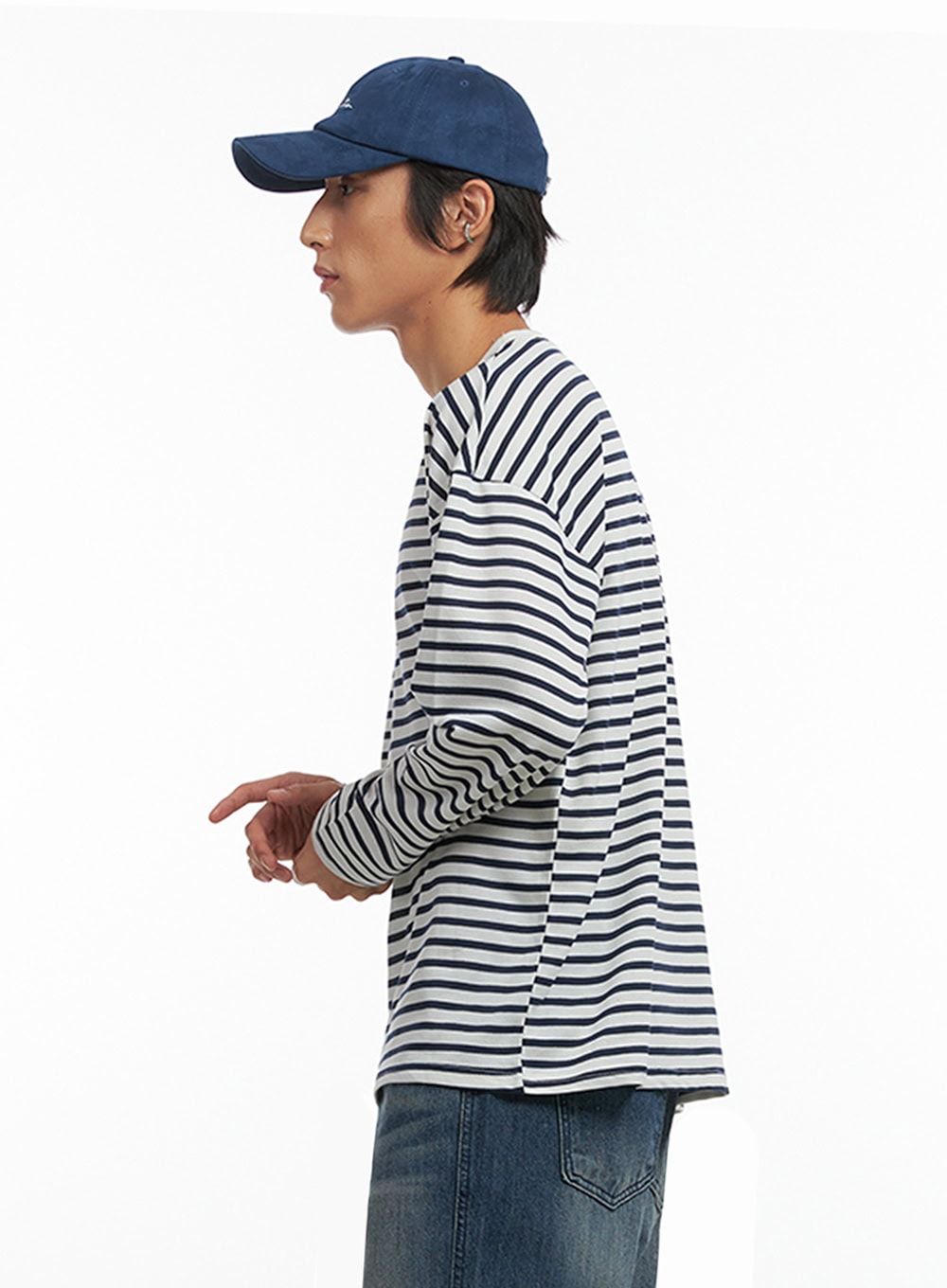 Men's Essential Striped Shirt  IO417