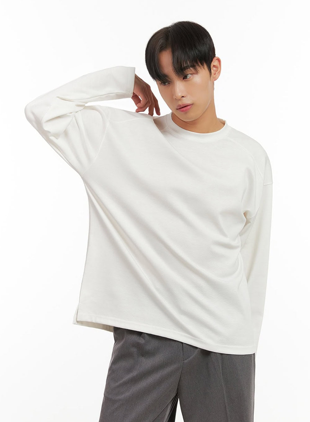 Men's Essential Round Neck Tee ID406