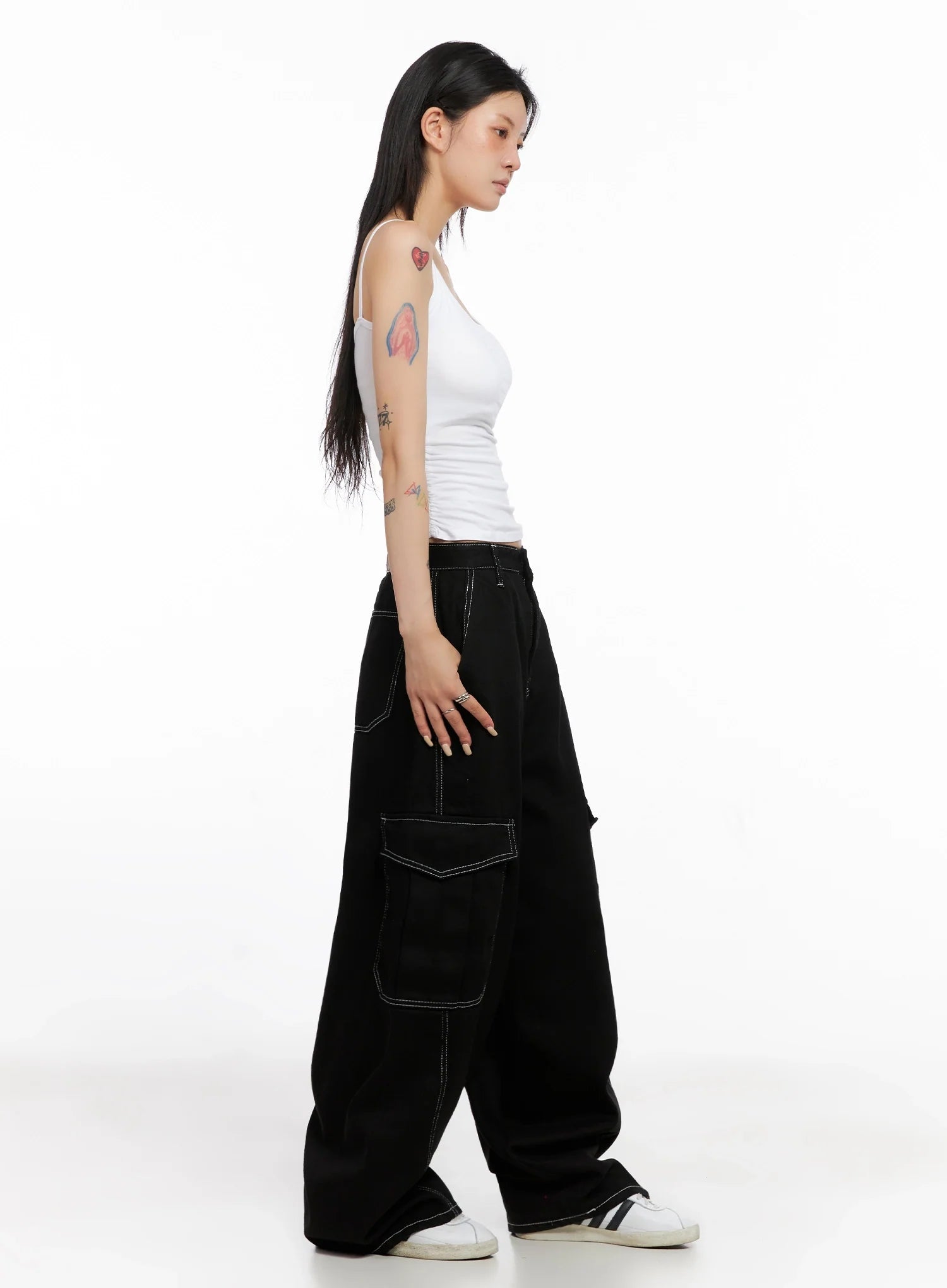 Khloe Wide Utility Pants IS515