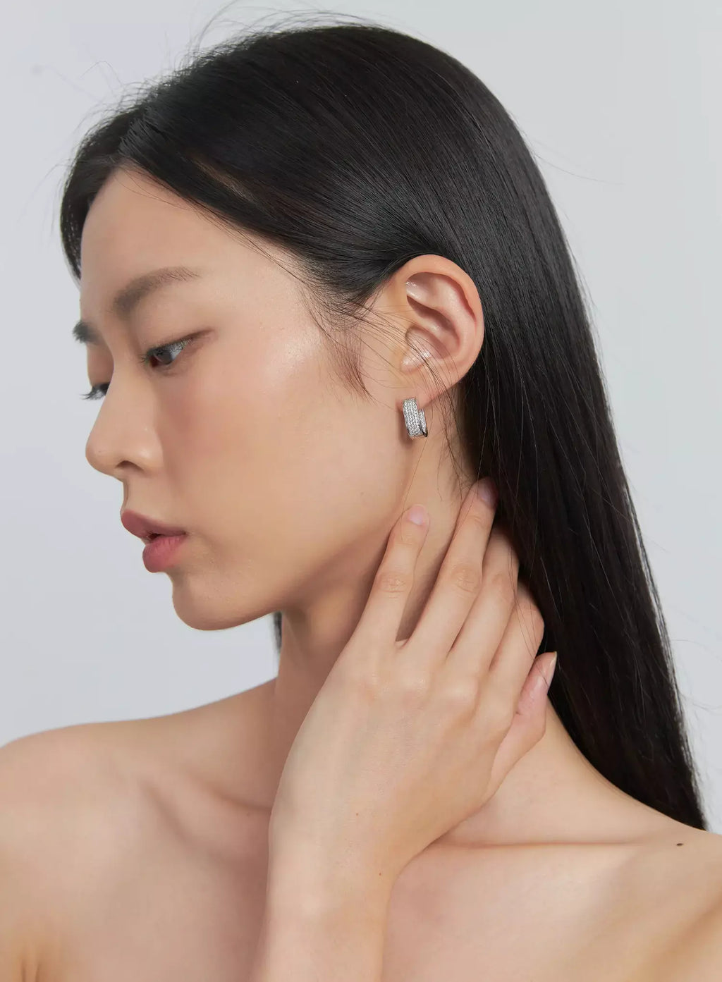 Karena Square Earrings IU512