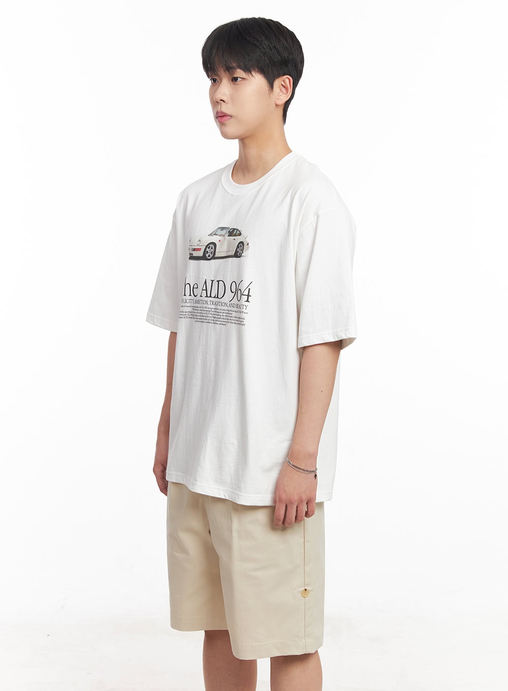 Men's Car Graphic T-Shirt IA529