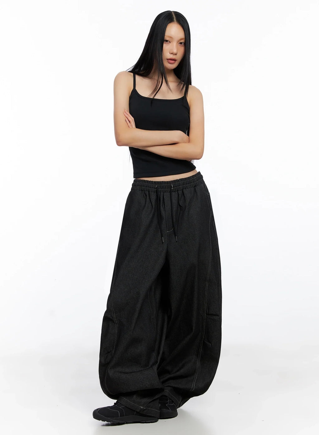 Ayra Graphic Baggy Jeans CO516