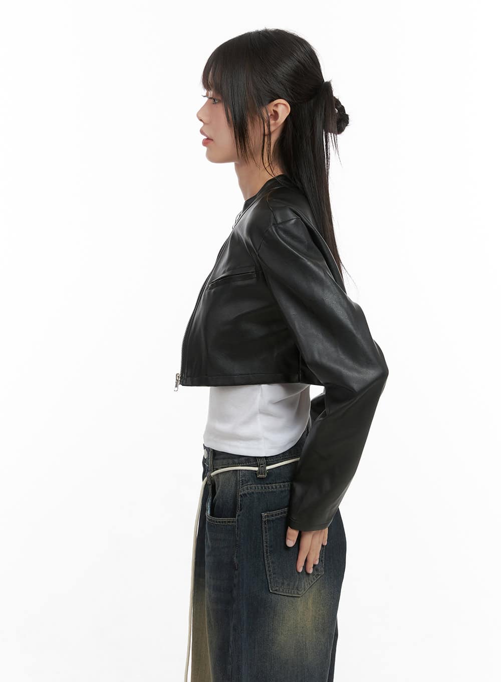 Tailored Zip-Up Jacket CS410