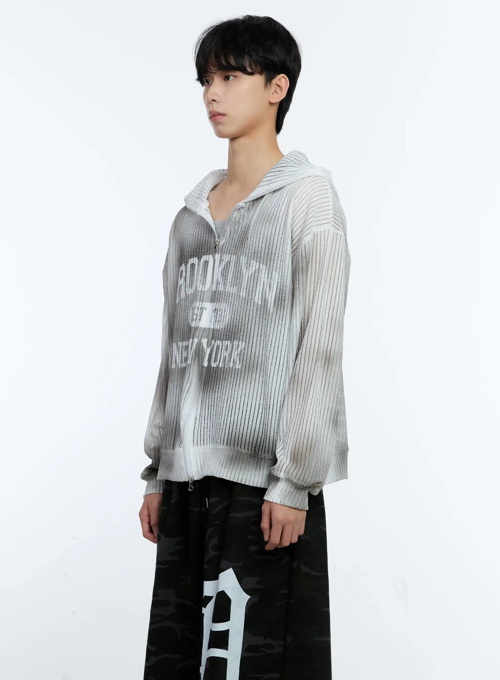 Men's Mesh Zip-Up Jacket IG501