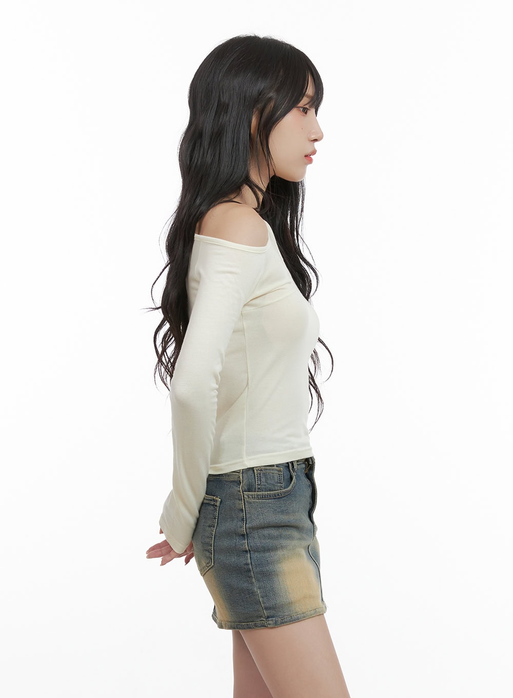Asymmetrical Cut-Out Top CG421
