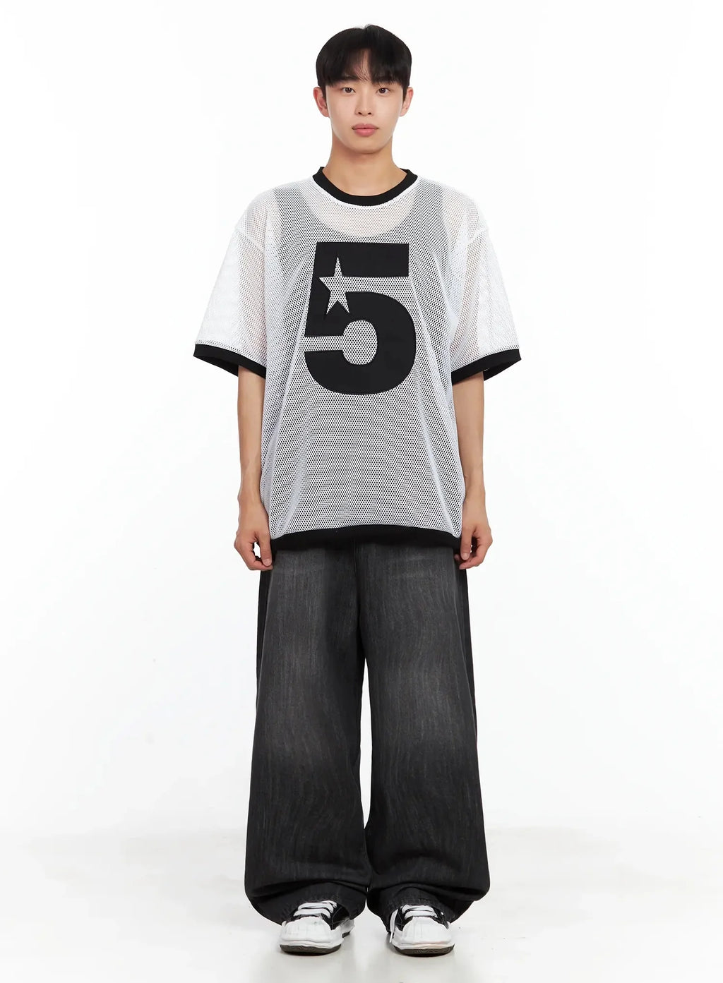 Men's Mesh Star Jersey Tee IL516