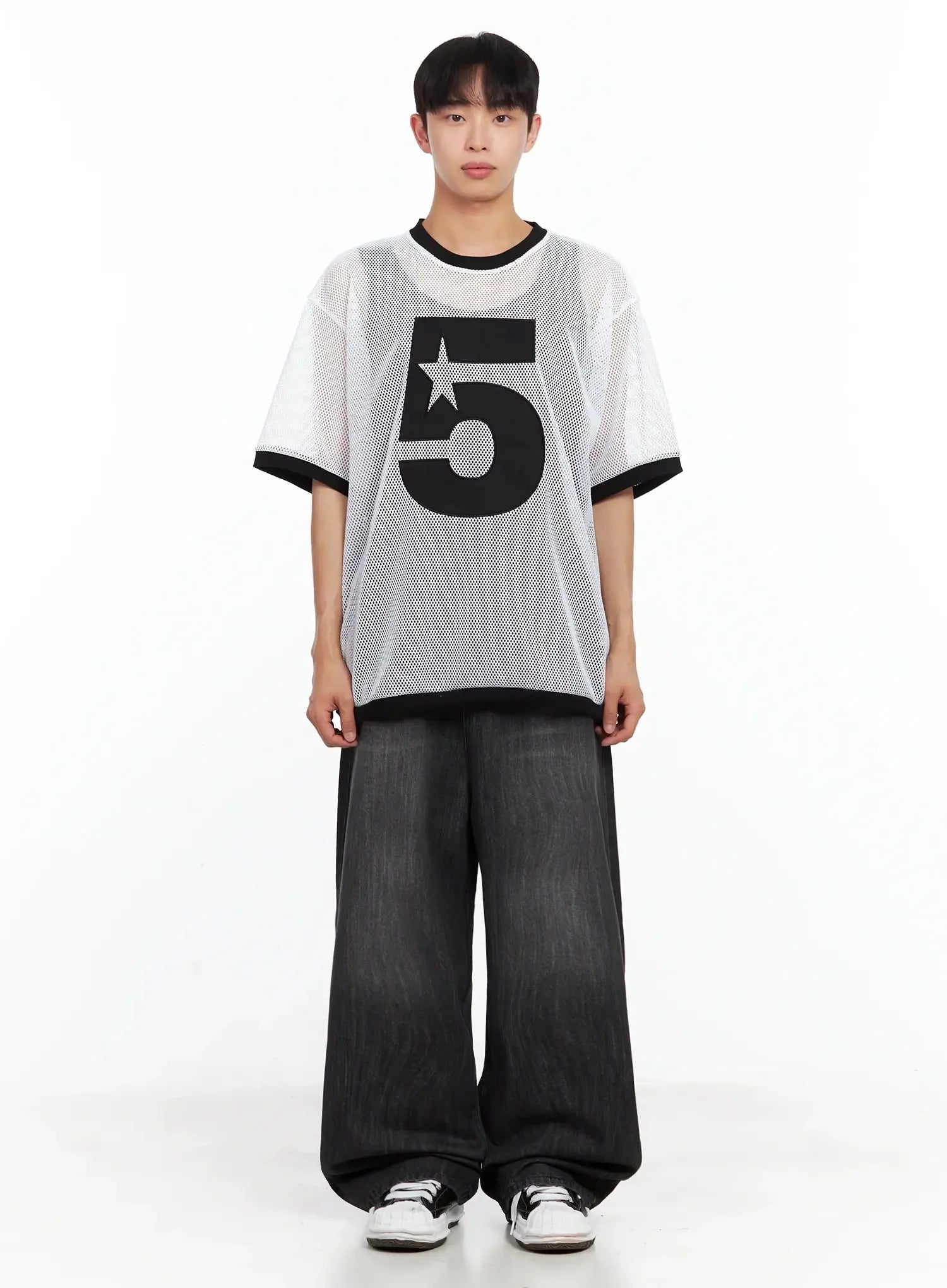 Men's Mesh Star Jersey Tee IL516