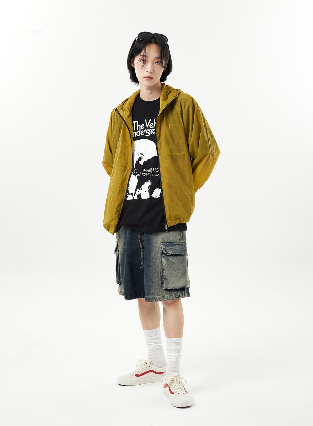 Nylon Hoodie Jacket CU314