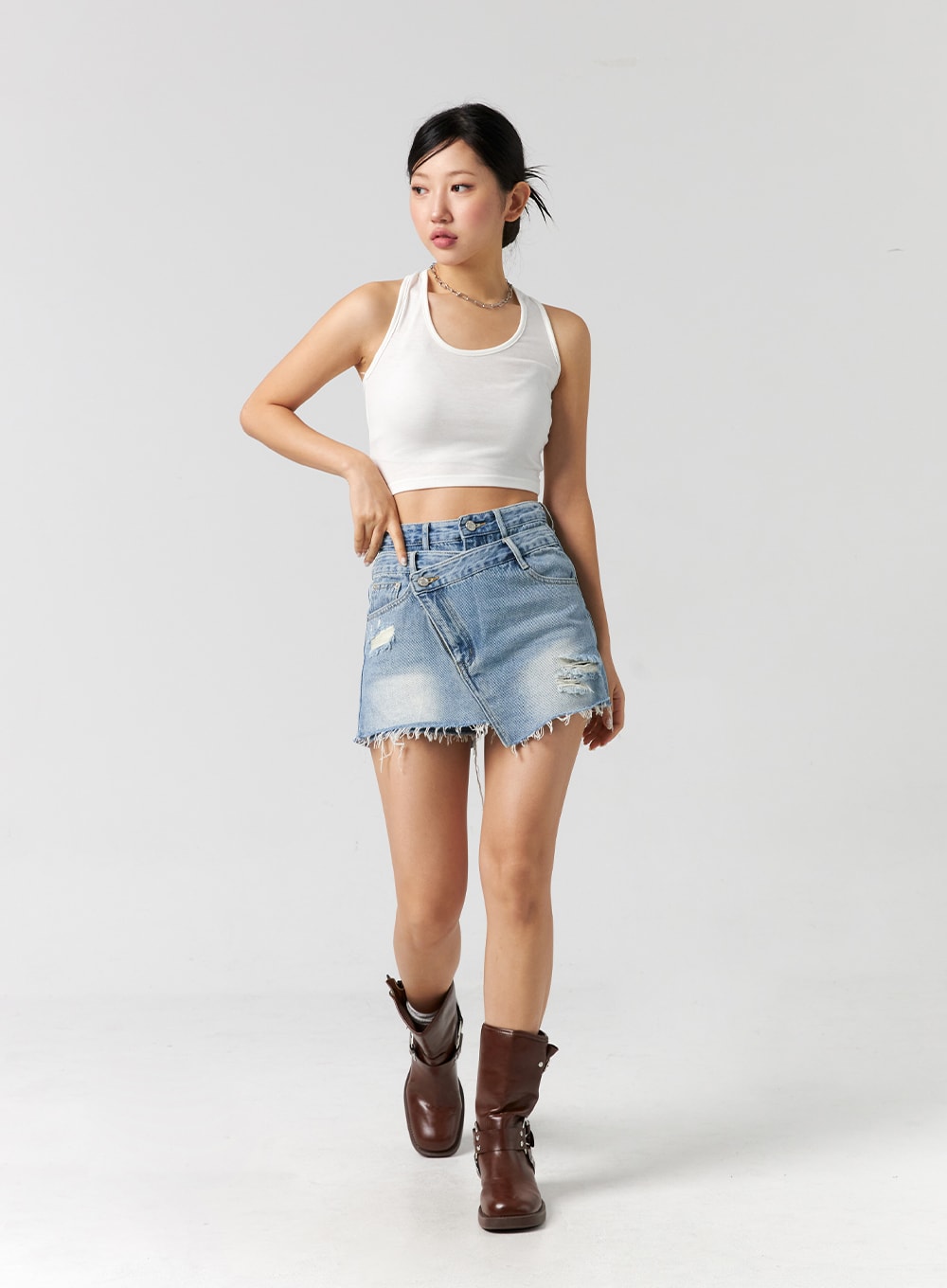 Cross Back Strap Top CG301