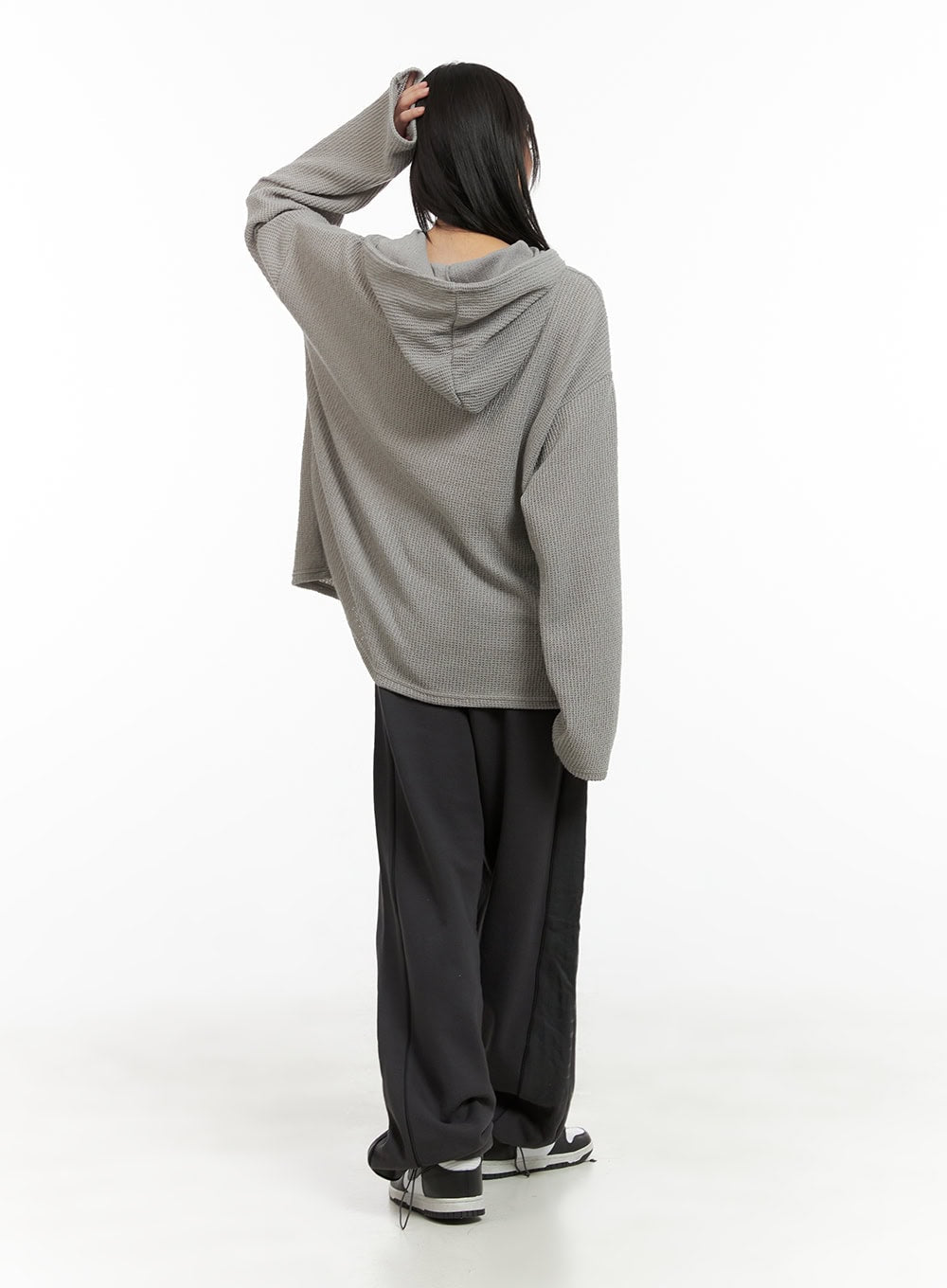 Knit Lettering Hoodie CG427