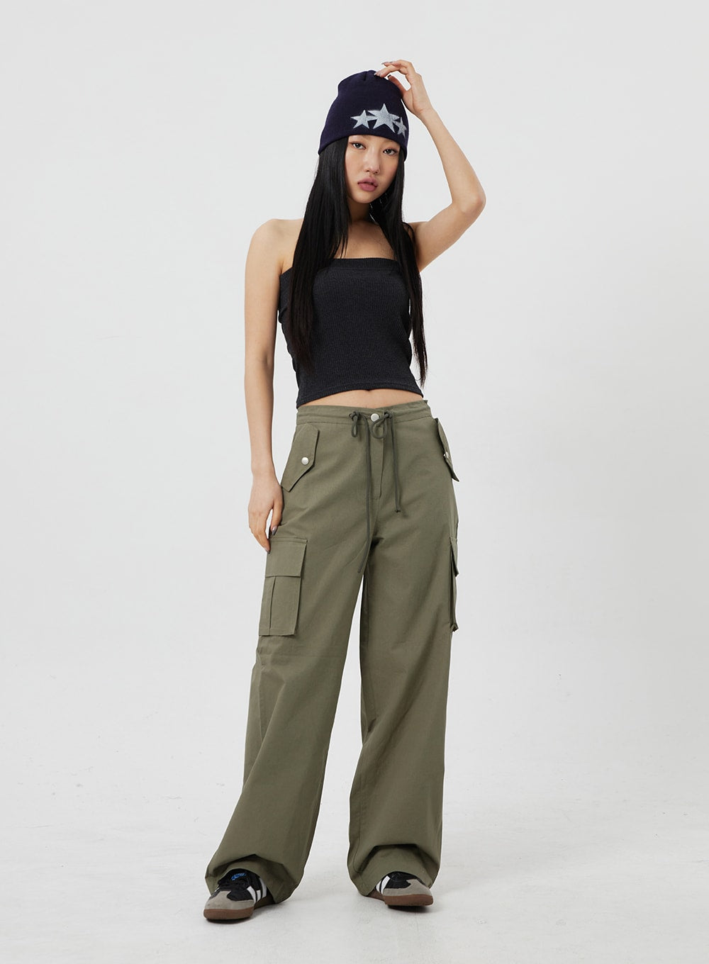 Ribbed Knit Tube Top CF323