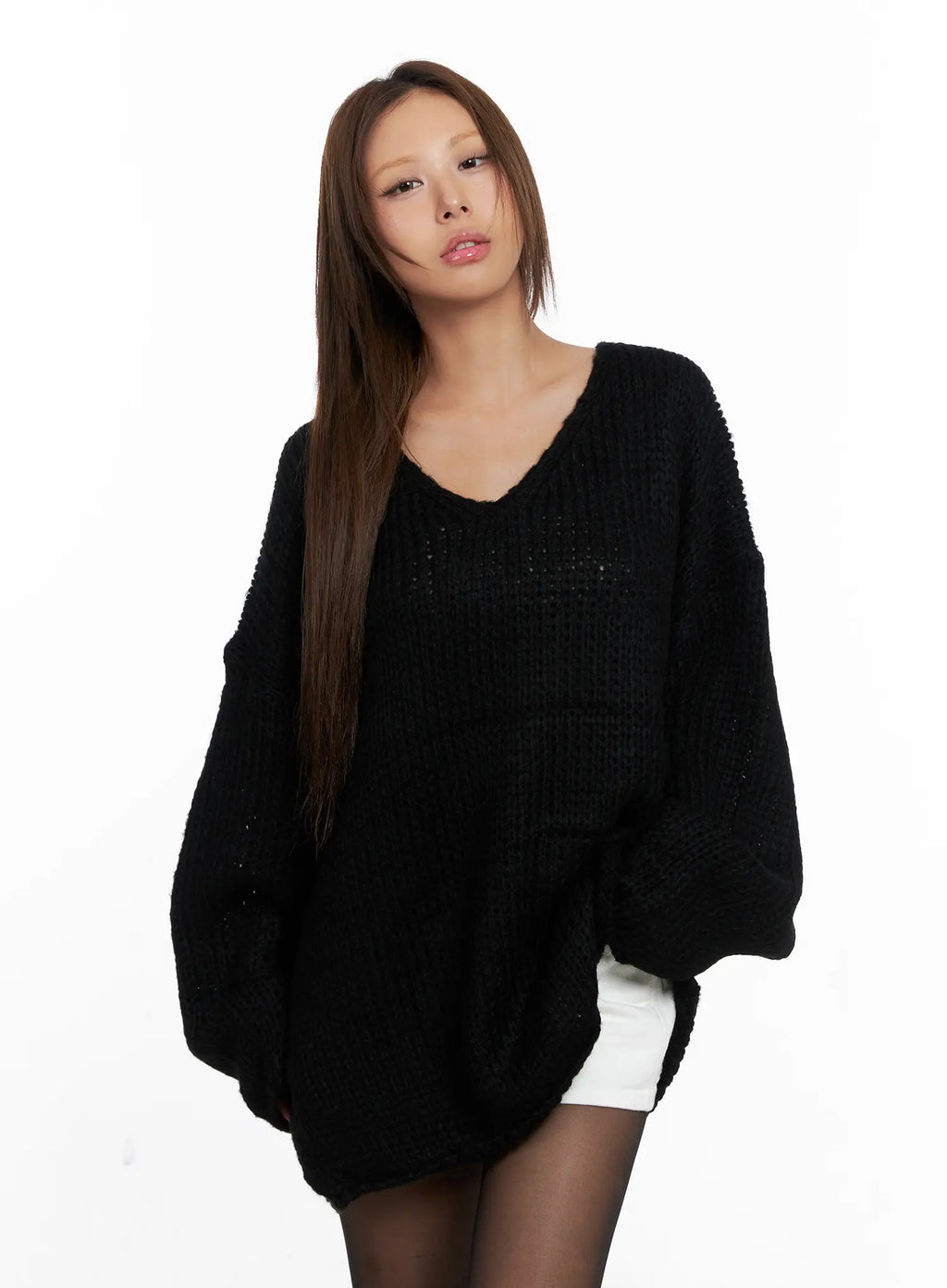 Chunky Loose-Fit Sweater CS524