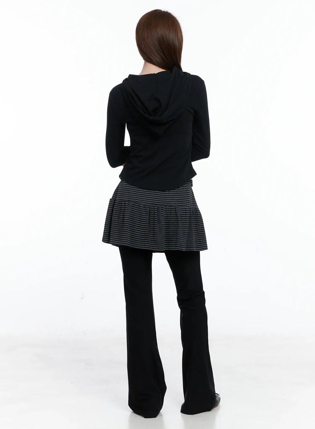 Twisted Button-Up Hooded Cardigan CS501