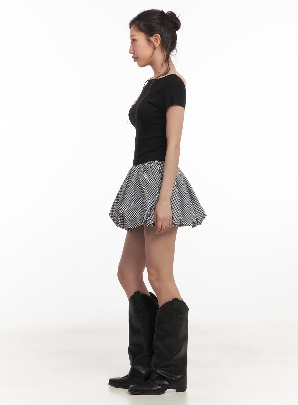 Backless Ribbed Crop Top CA529