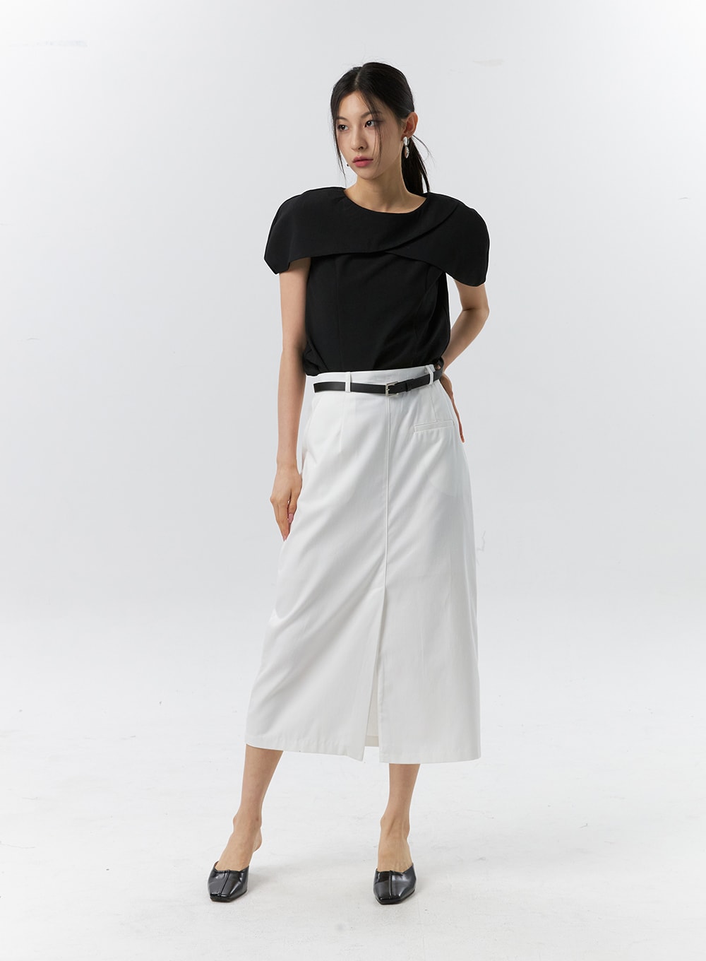 Wide Collar Blouse IL326