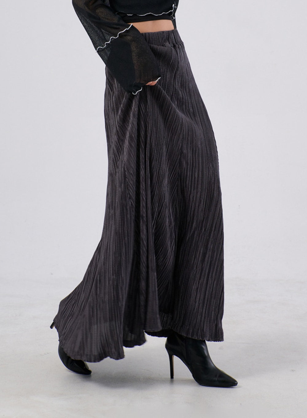 High Waist Maxi Skirt IA305