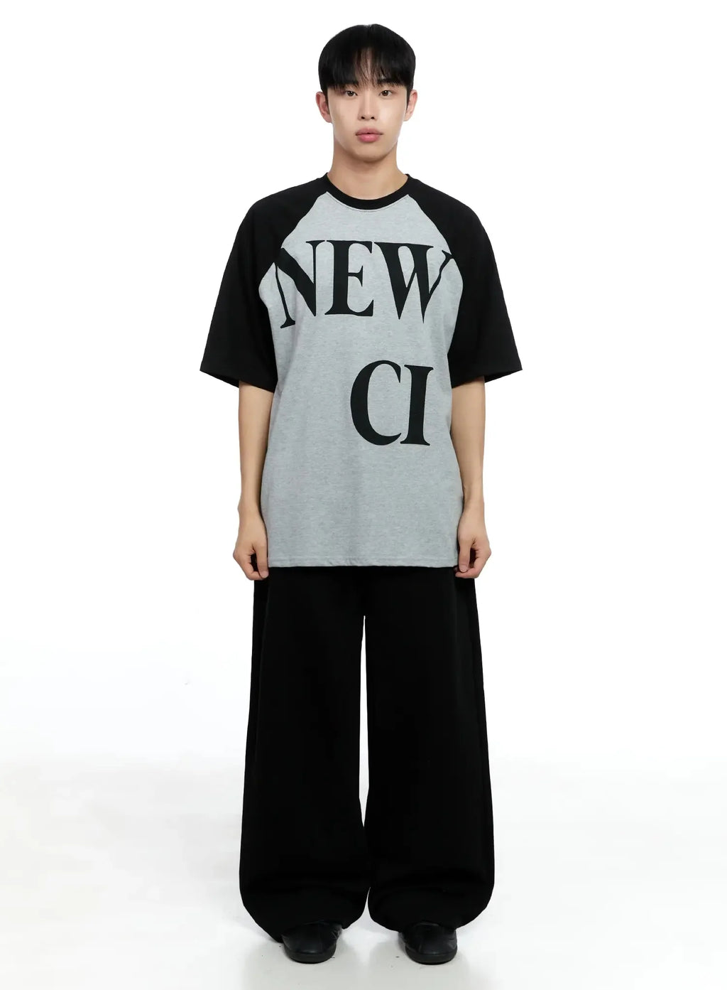 Men's Classic Wide-Leg Cotton Pants IG520