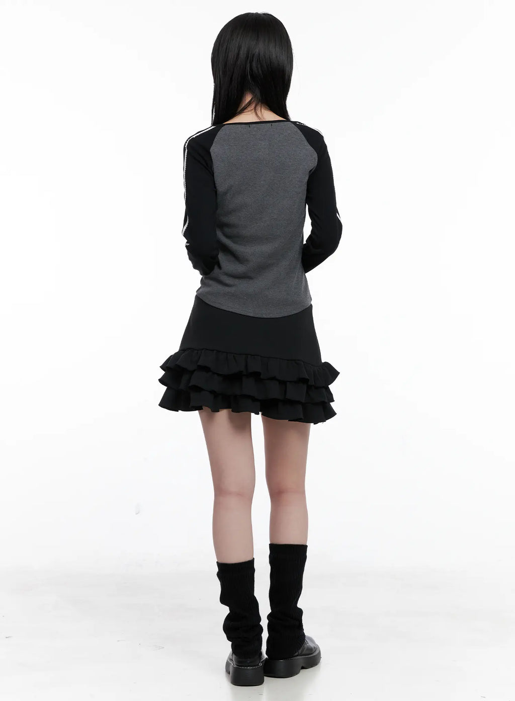 Ruffle Mini Skirt CS529