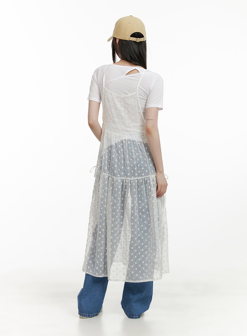 Blue Straight Leg Jeans CY428