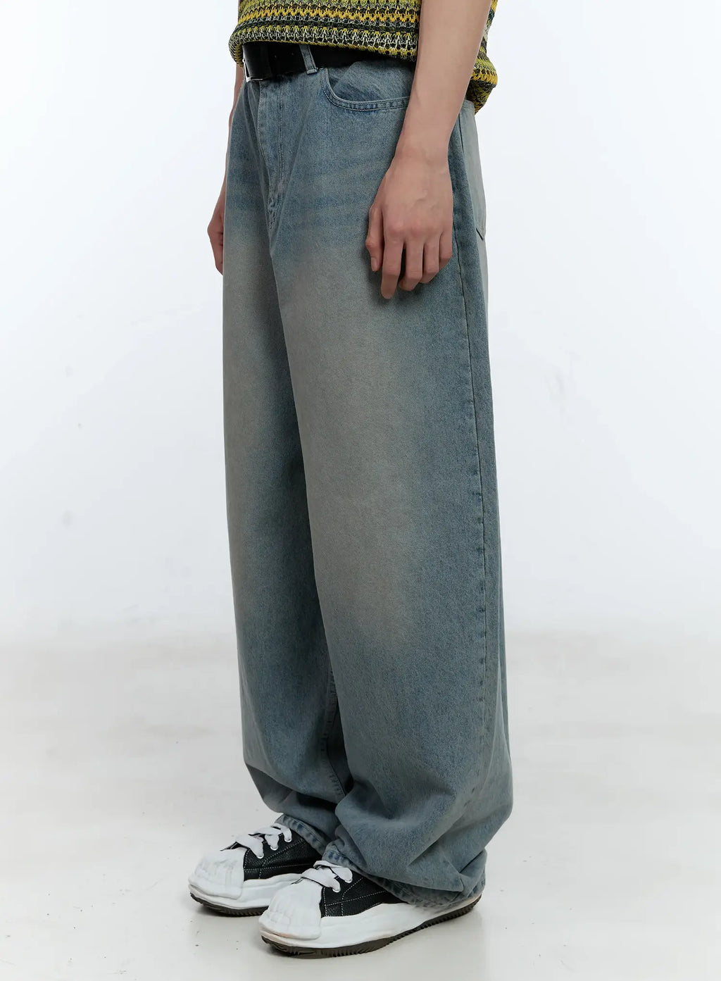 Men's Vintage Wide-Leg Jeans IG501