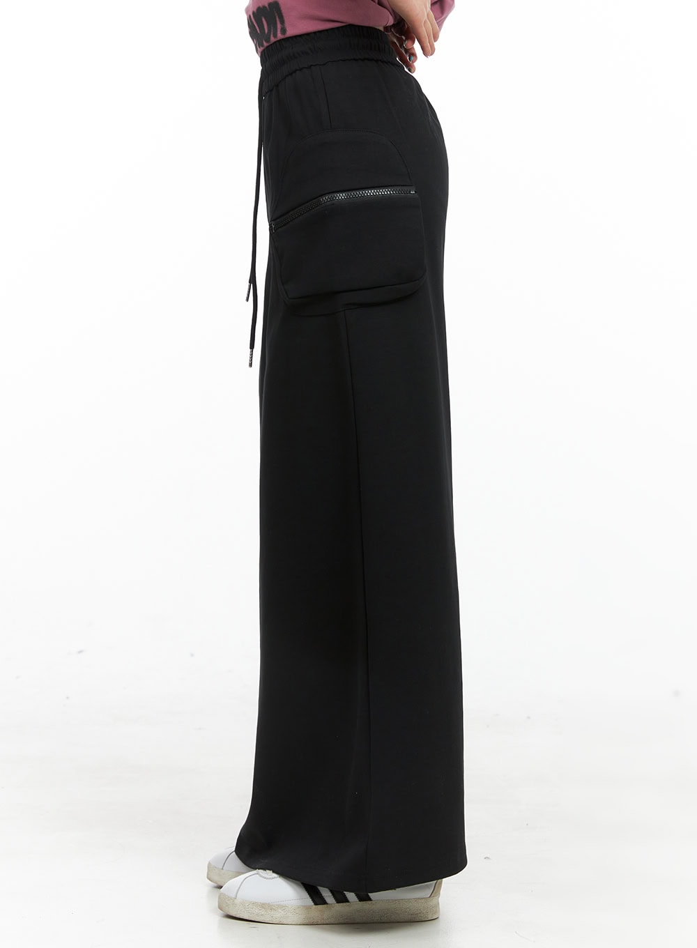 String Banded Cargo Maxi Skirt CG408