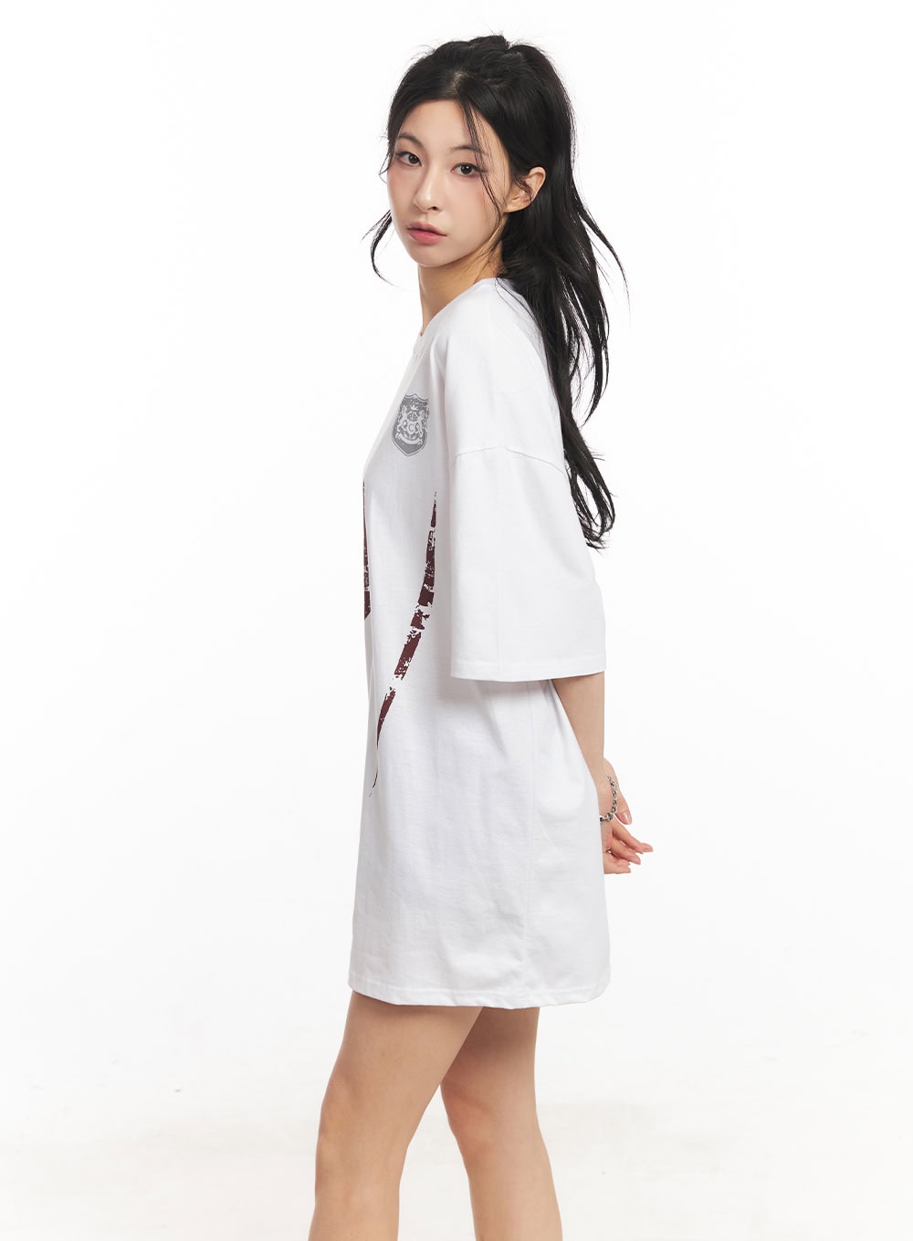 Logo Graphic Oversize T-Shirt CA516