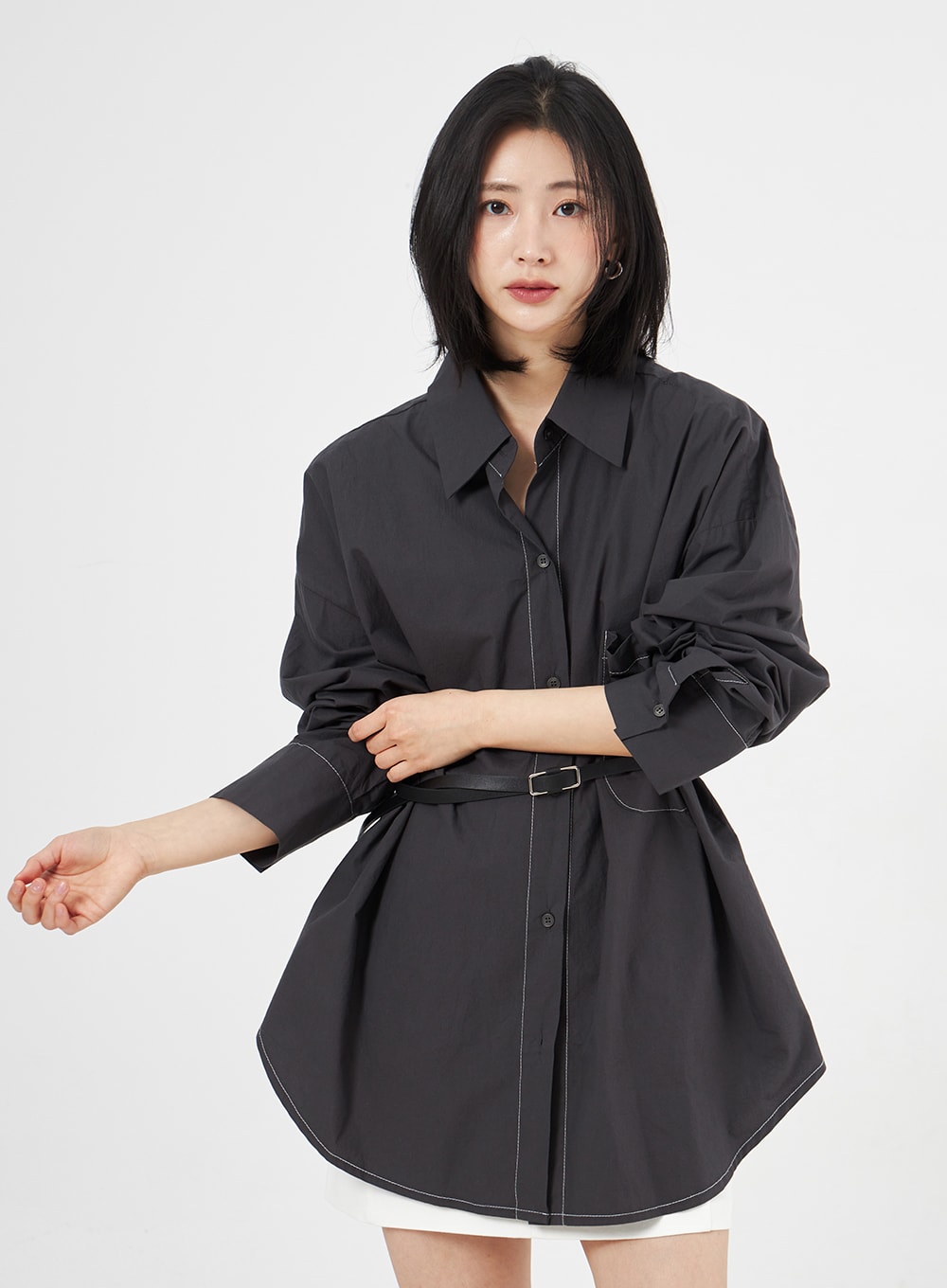 Cotton Oversized Shirt OA307