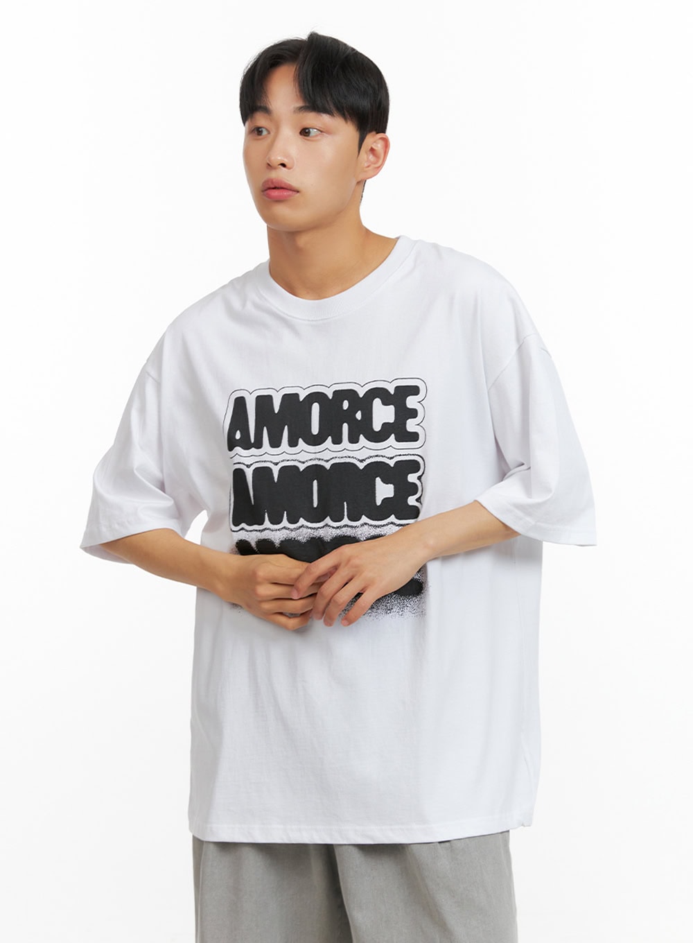 Men's Cotton Graphic T-Shirt IU414