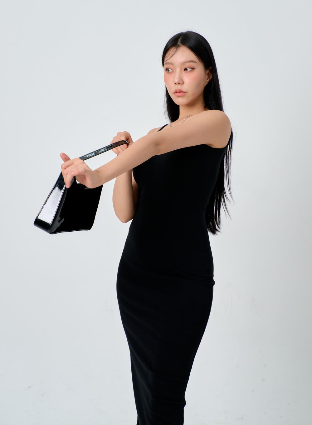 Thin Strap Maxi Dress IJ330