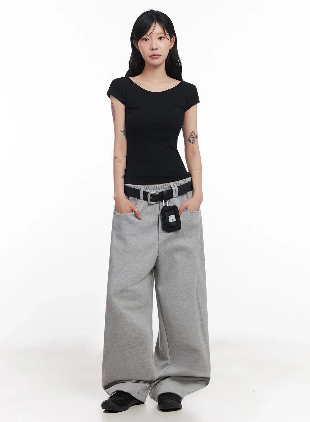 Belted Sweatpant Joggers IC503