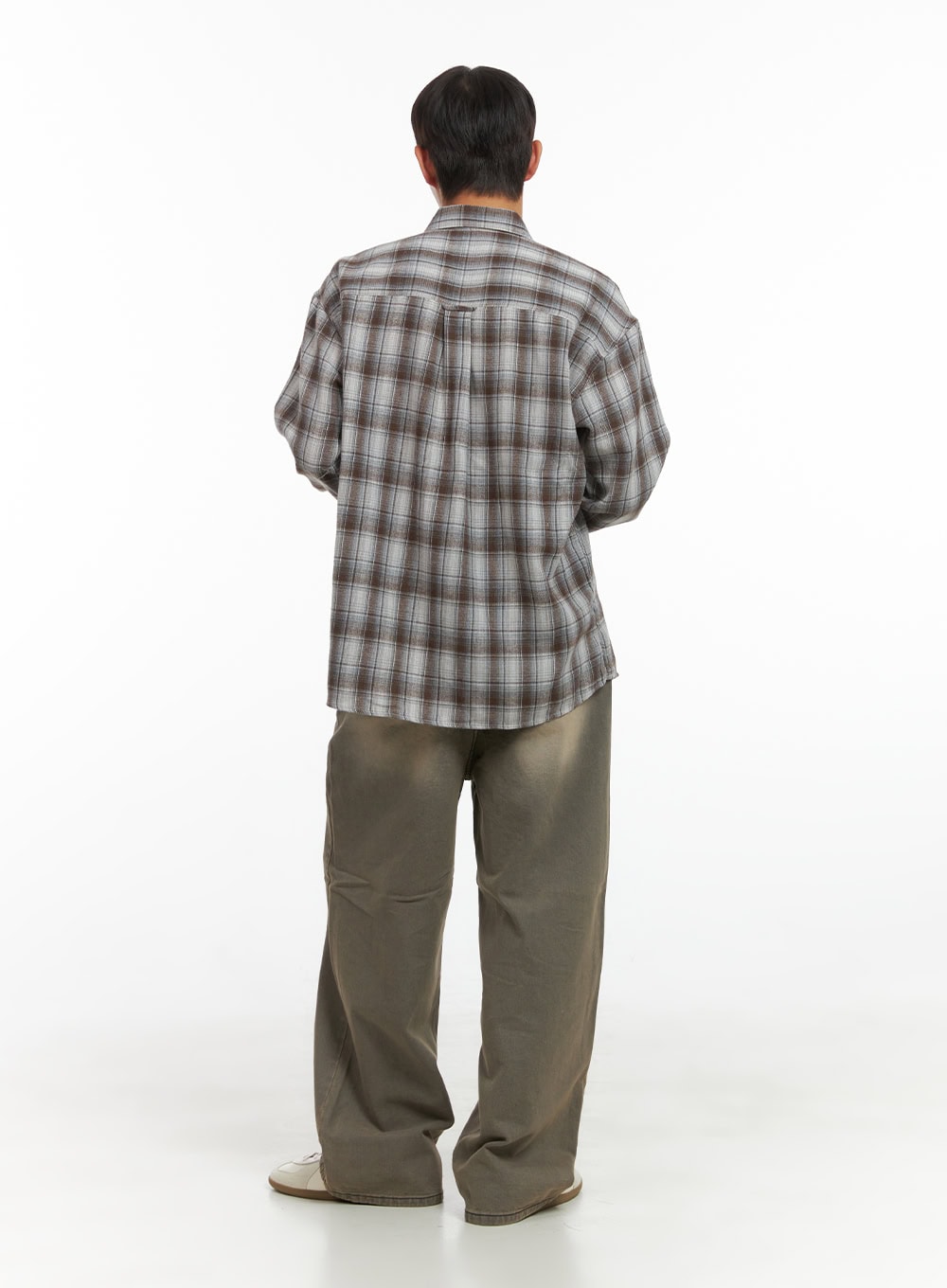 Wide-Fit Denim Washed Jeans CO410