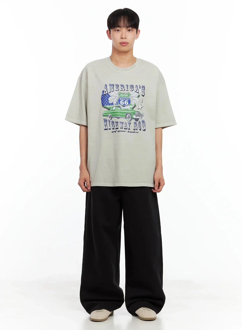 Men's Route 66 Graphic T-Shirt IL516