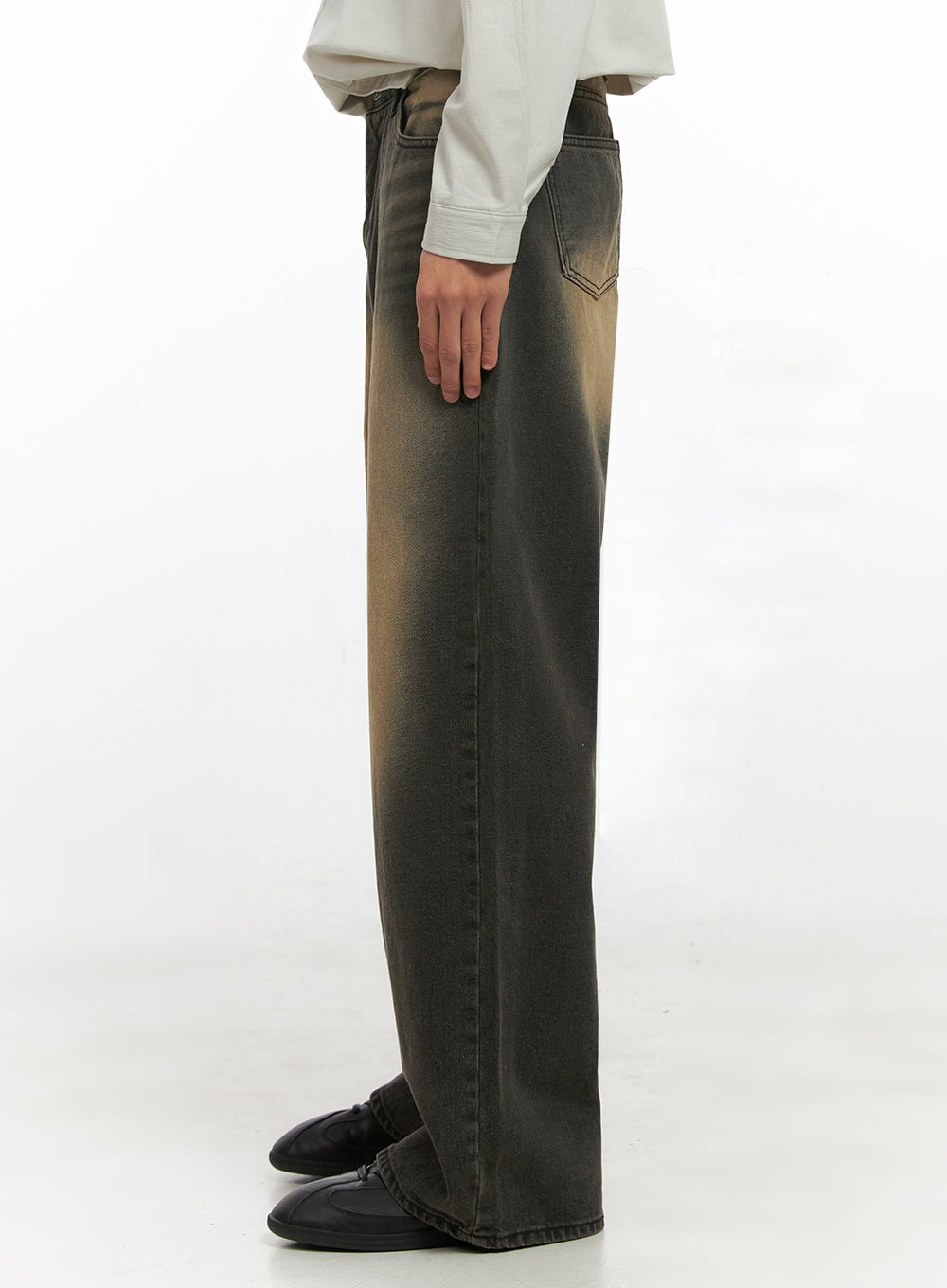 Men's Faded Denim Jeans ID406