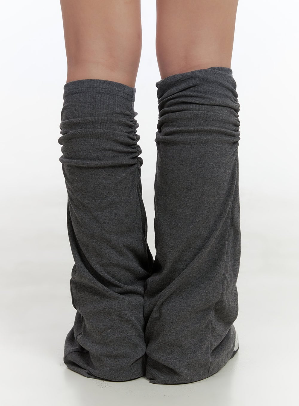 Shirred Cotton Leg Warmers CO404