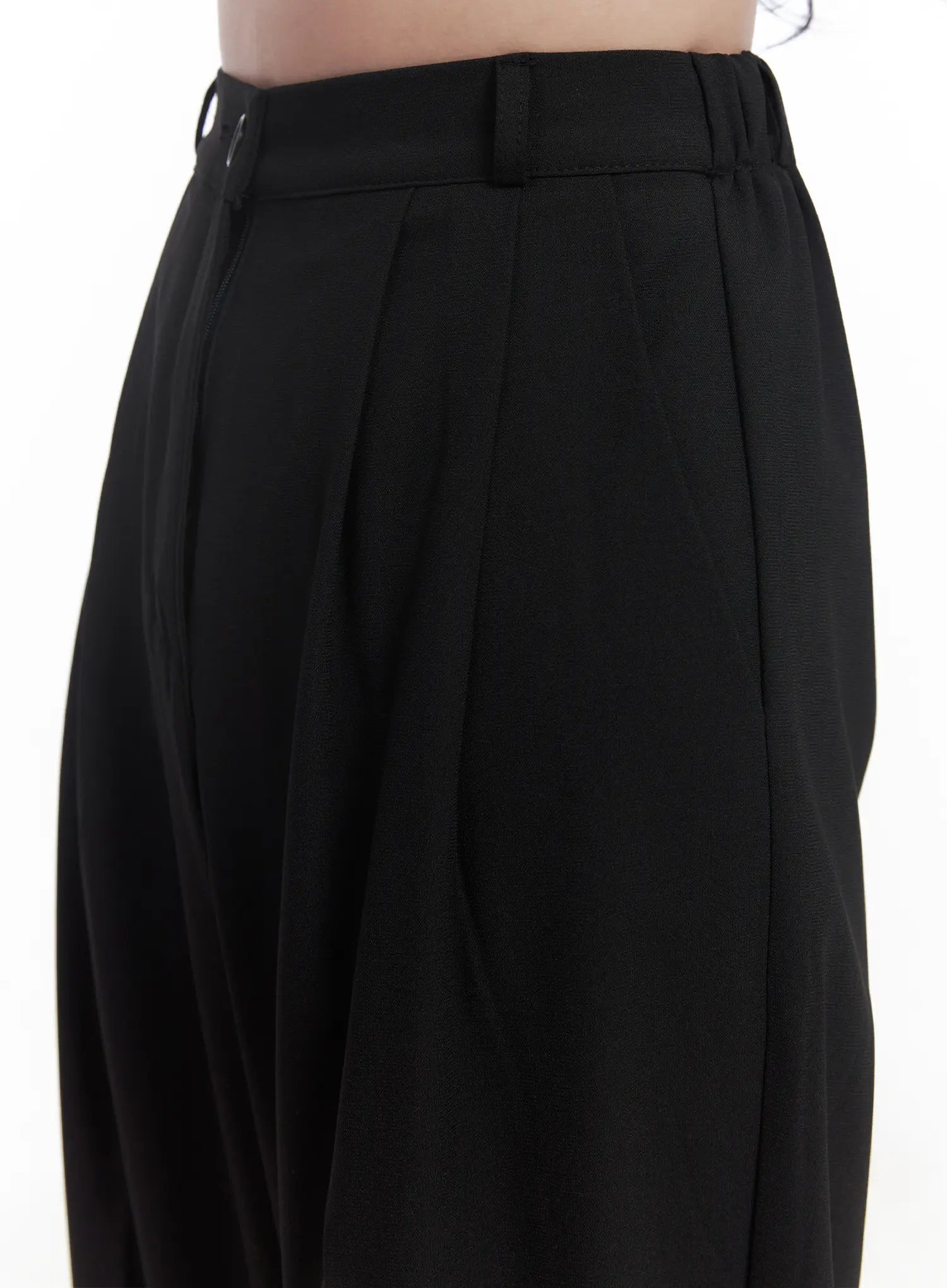 Pintuck Tailored Slacks CU523