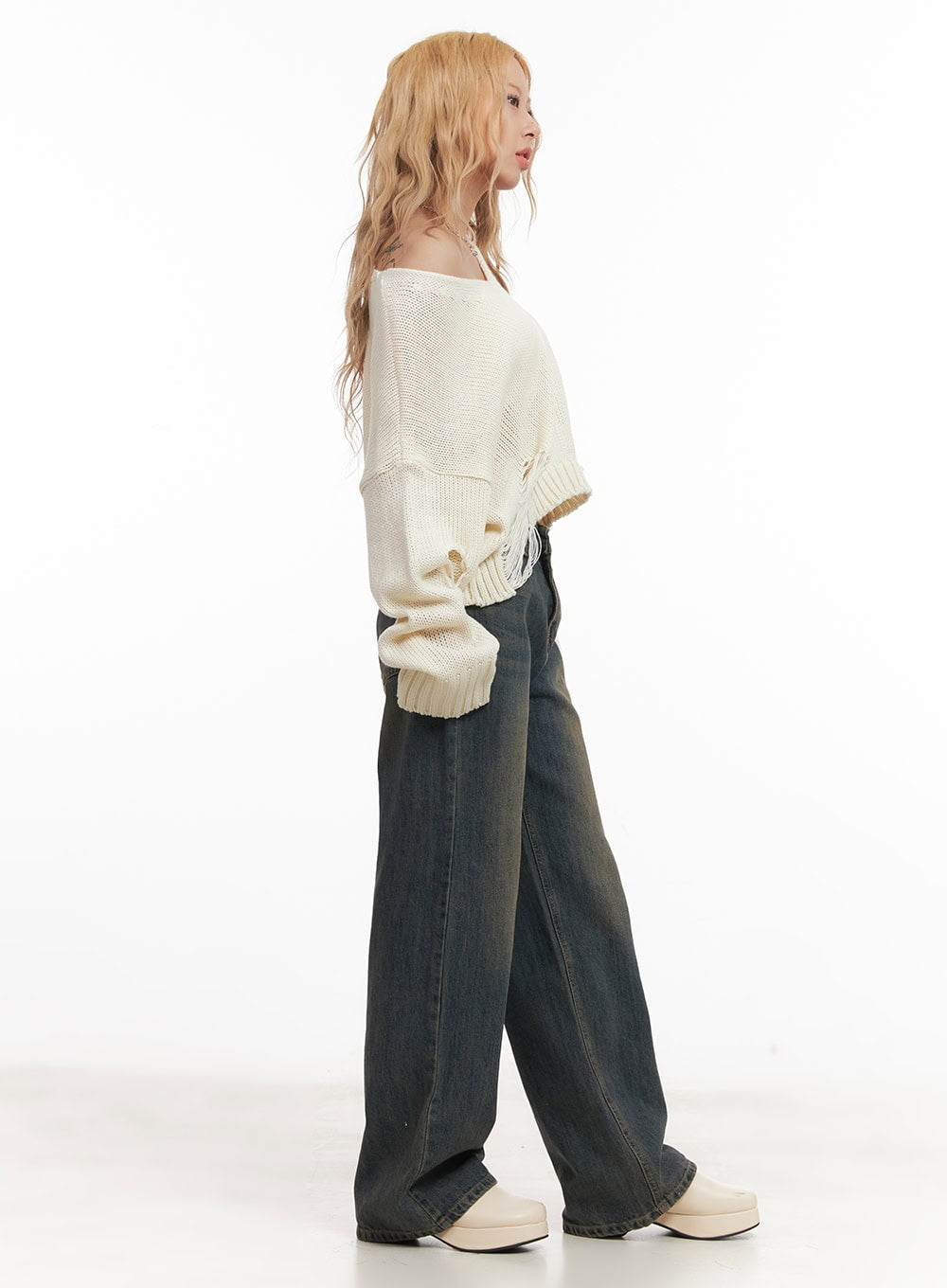 April Wide-Leg Jeans CM505