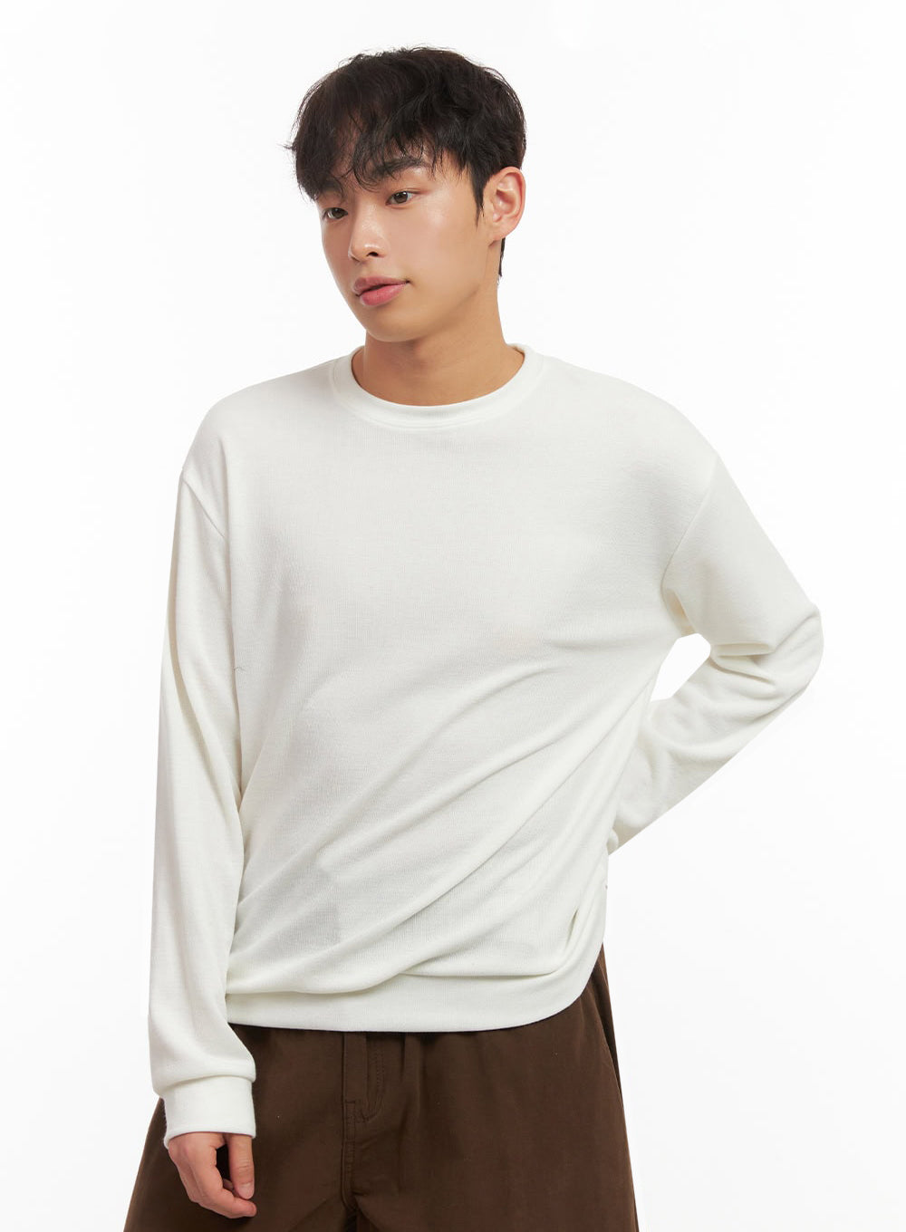 Men's Basic Long-Sleeve Tee ID427