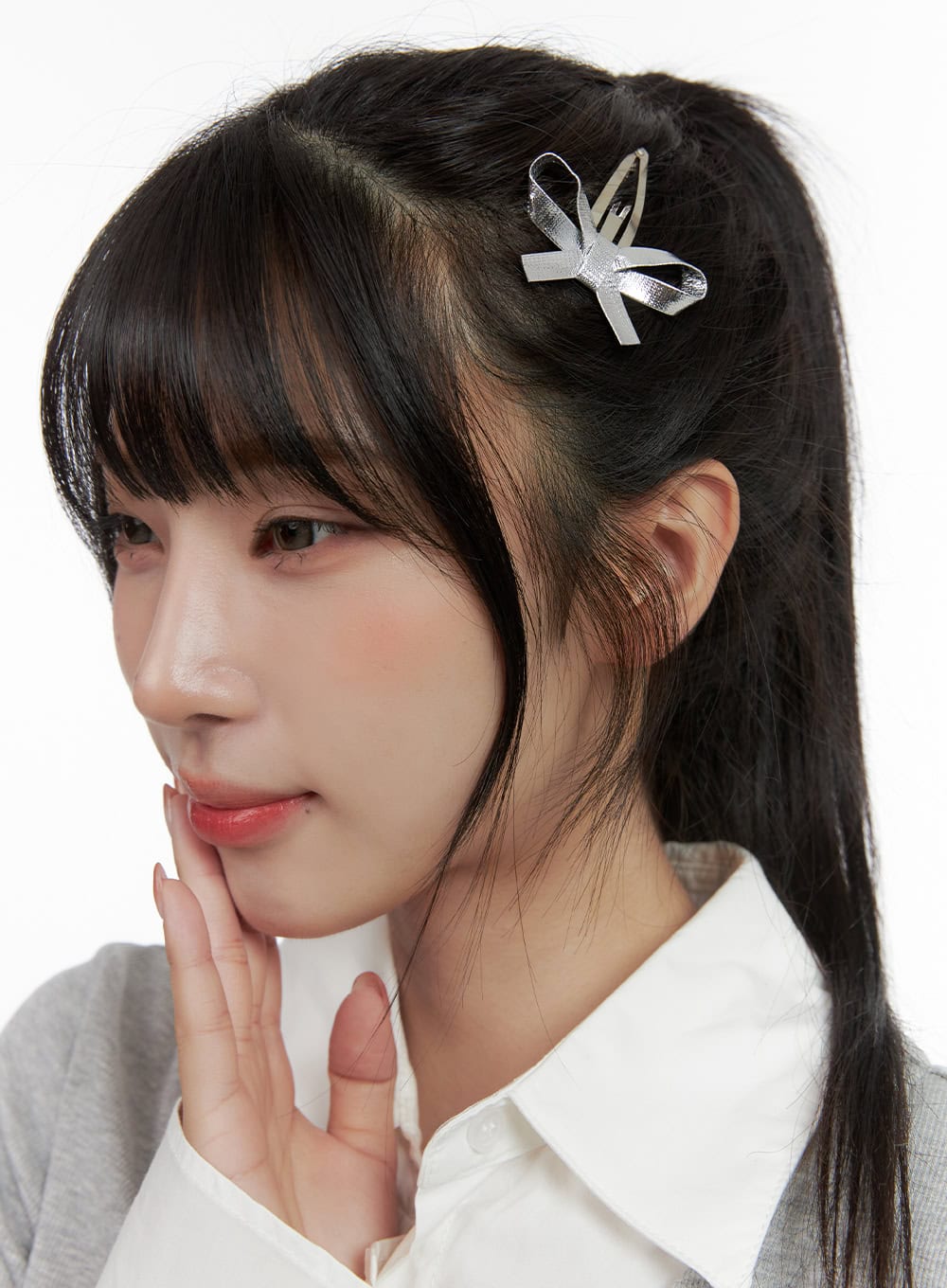 Sally Ribbon Hair Pin IS413