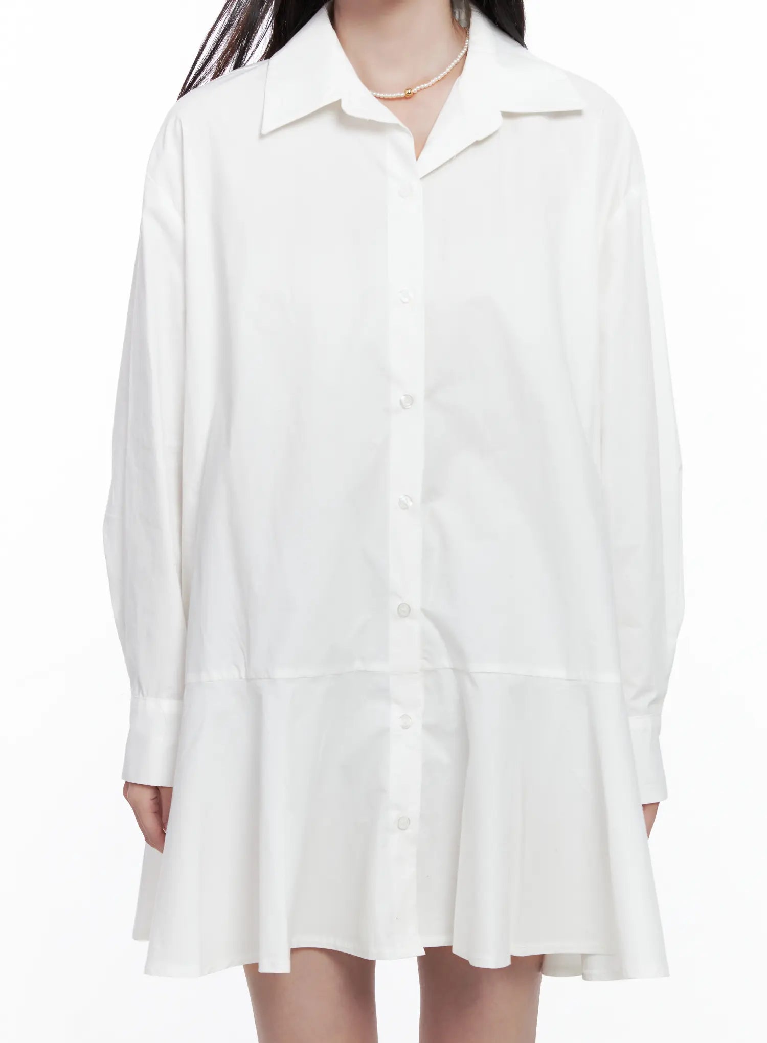 Button-Up Midi Dress CS519