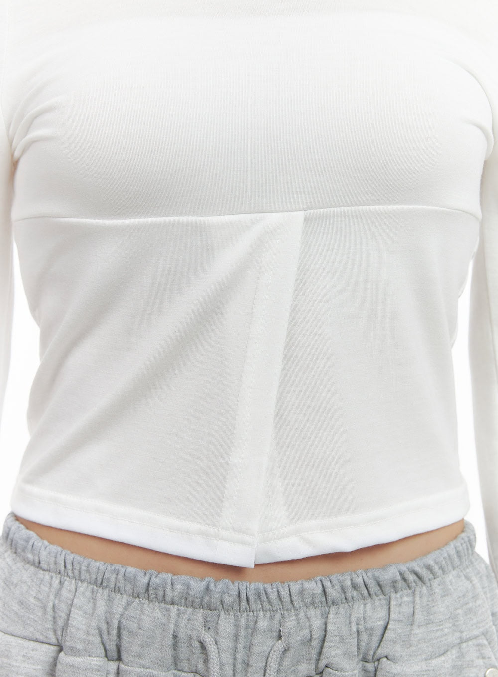 Chic Slit Long Sleeve Top CS405