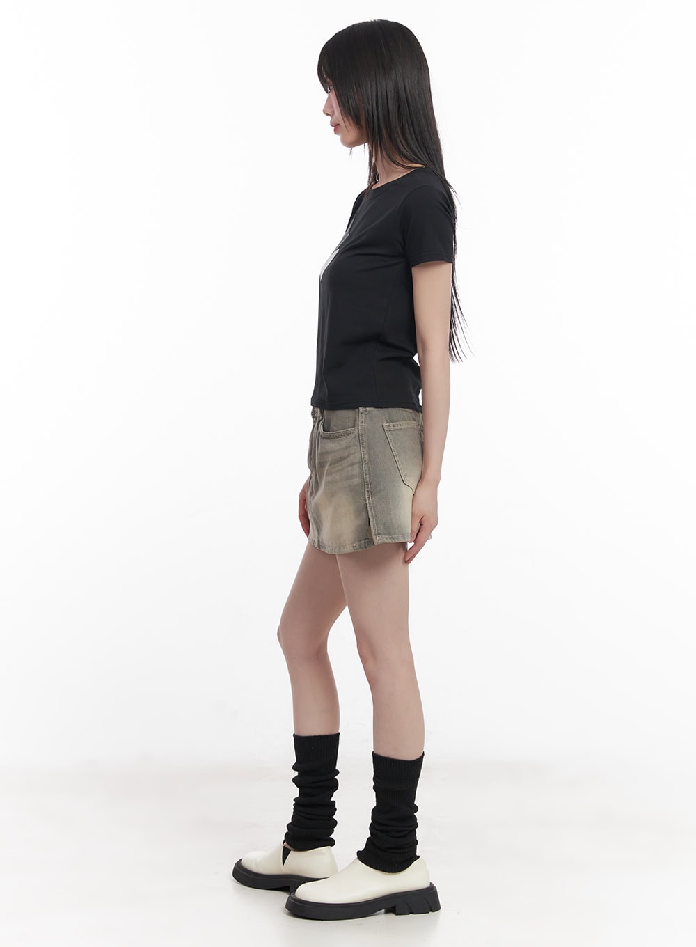 Star Graphic Baby Tee CU506