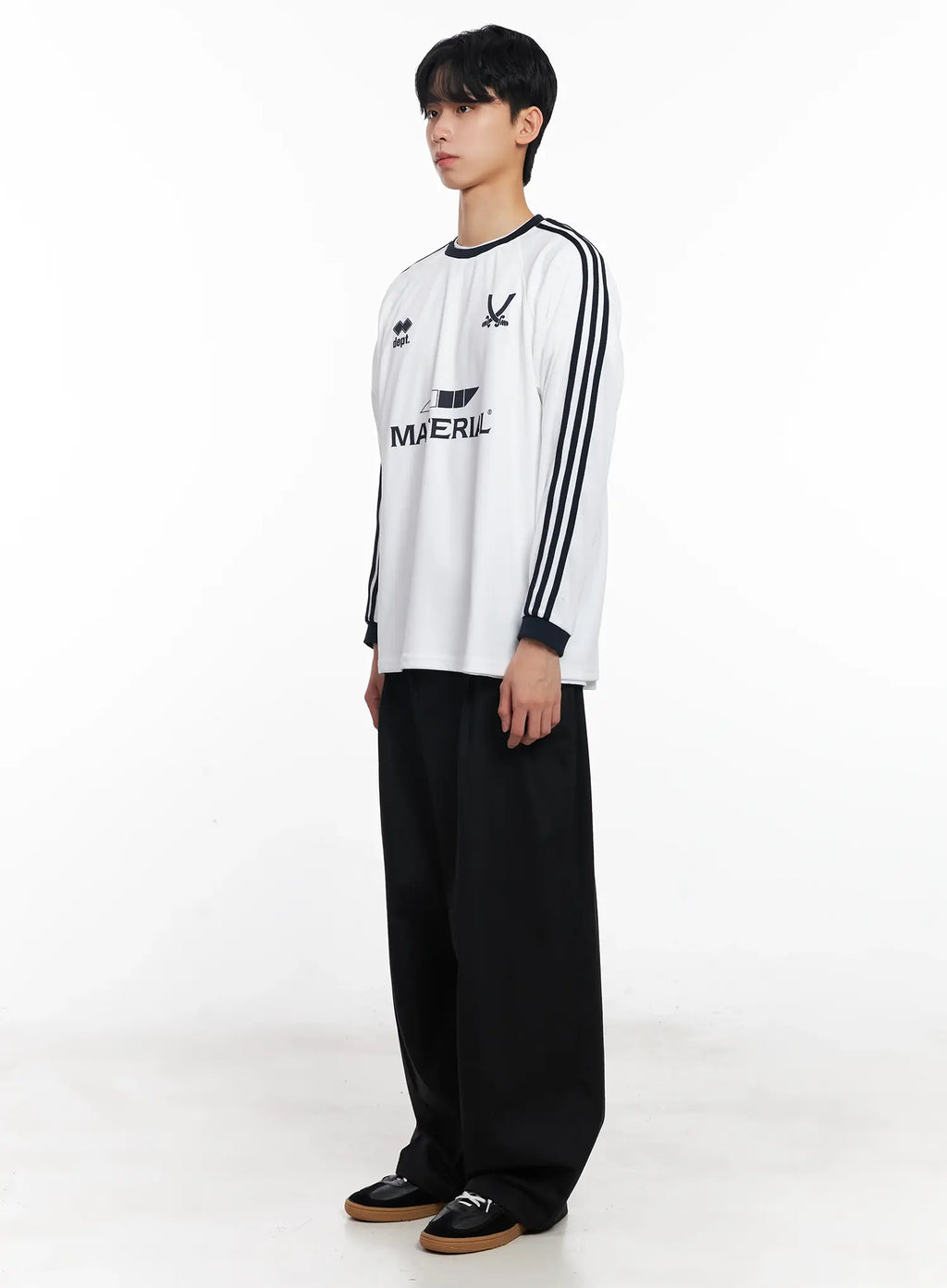 Men's Baggy Wide-Leg Trousers IL501