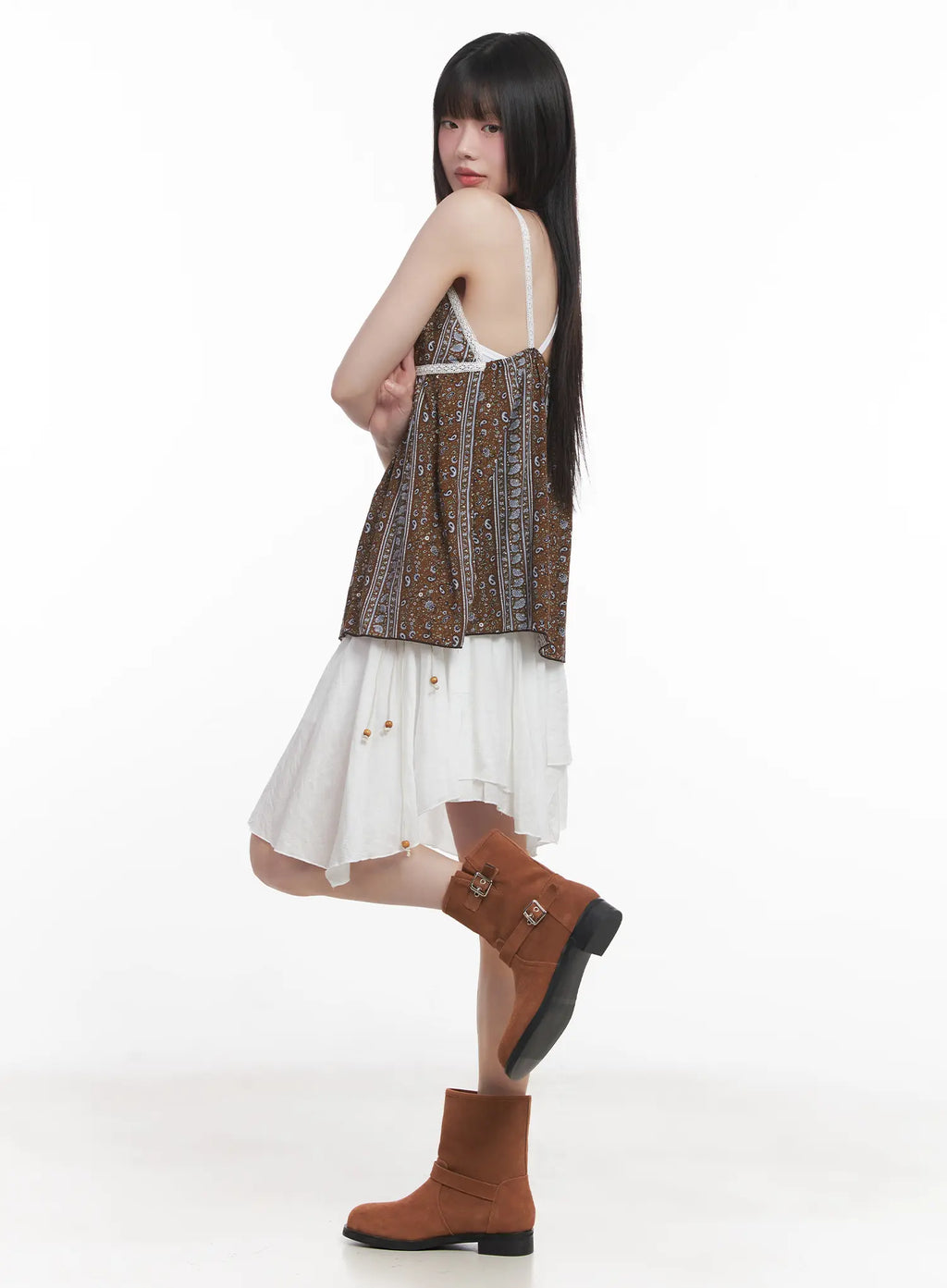 Paisley Lace Cami Top CU518