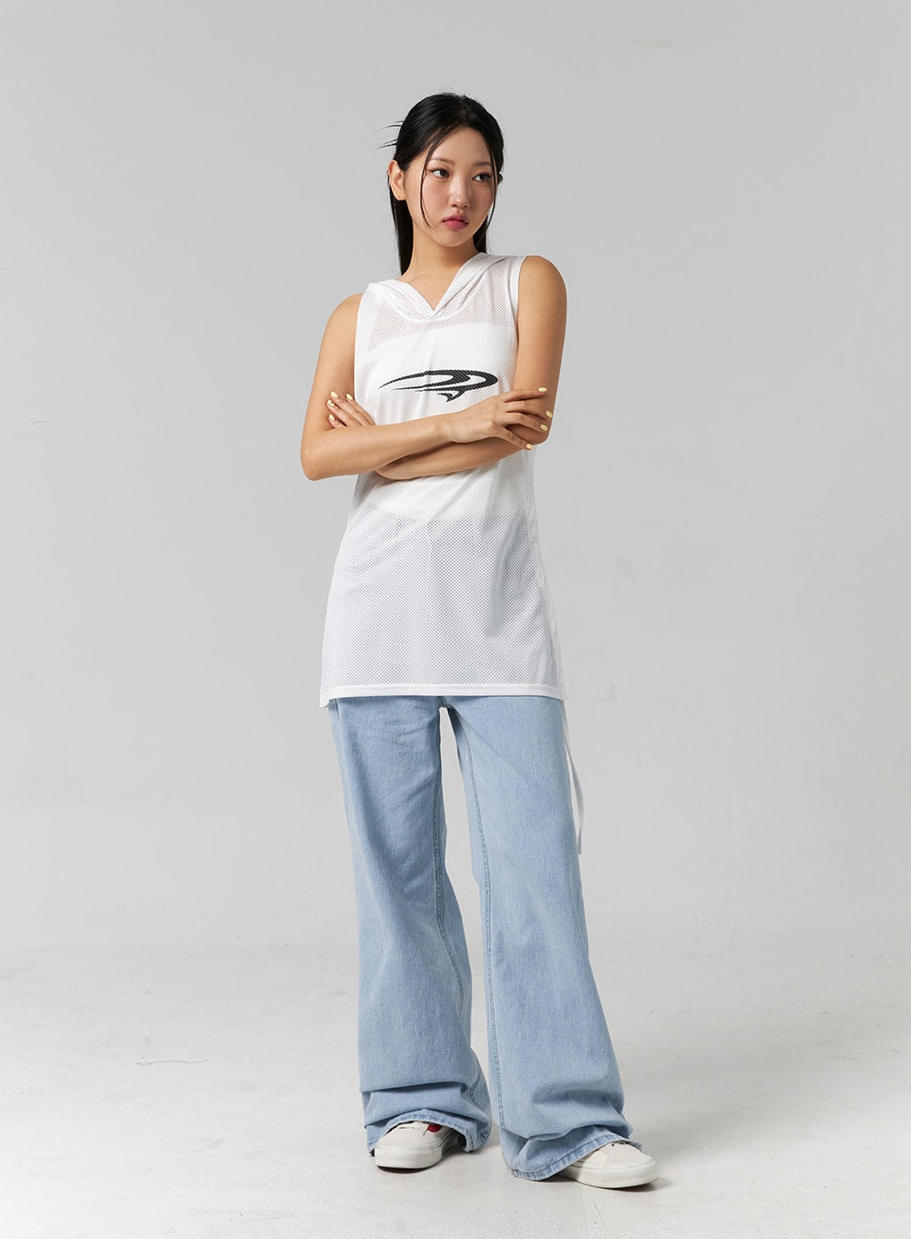 Flared Wide Leg Jeans CG314