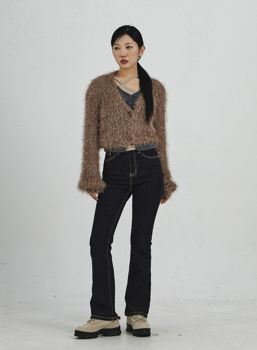 Bootcut Denim Pants CD02