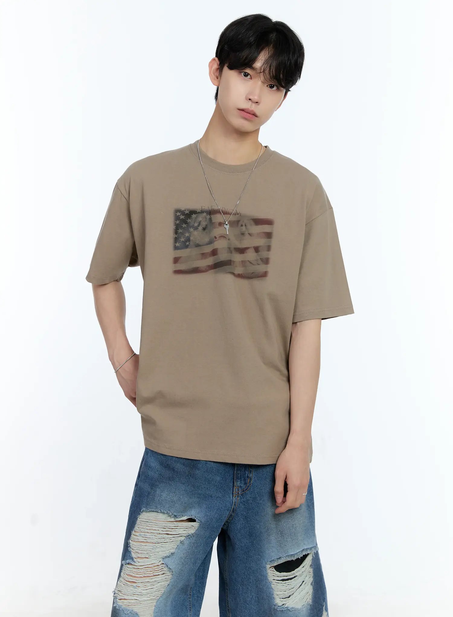 Men's Vintage Graphic T-Shirt IG501