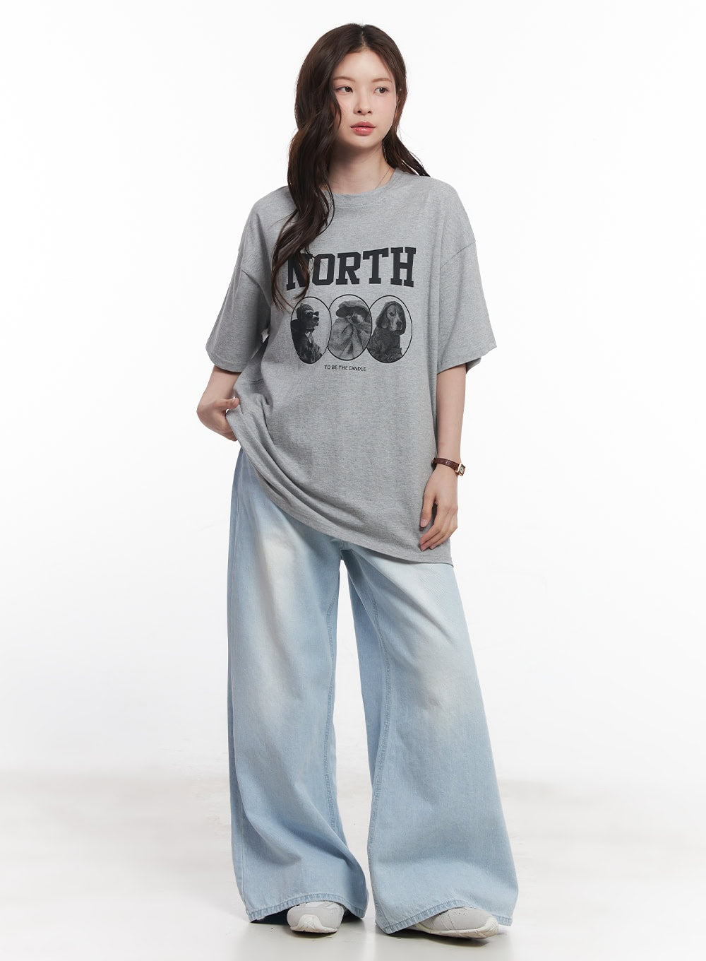 Oversized Baggy Graphic Tee CY519