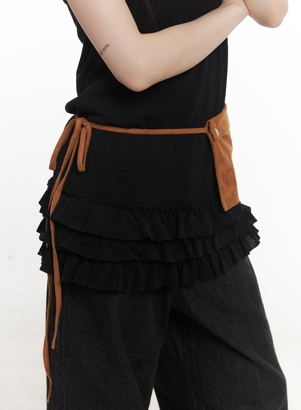 Suede Pouch Belt Bag CF518