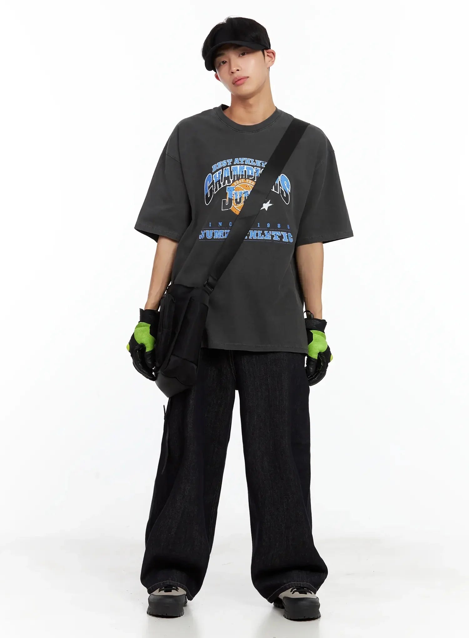 Men's Sporty Graphic T-Shirt IL516