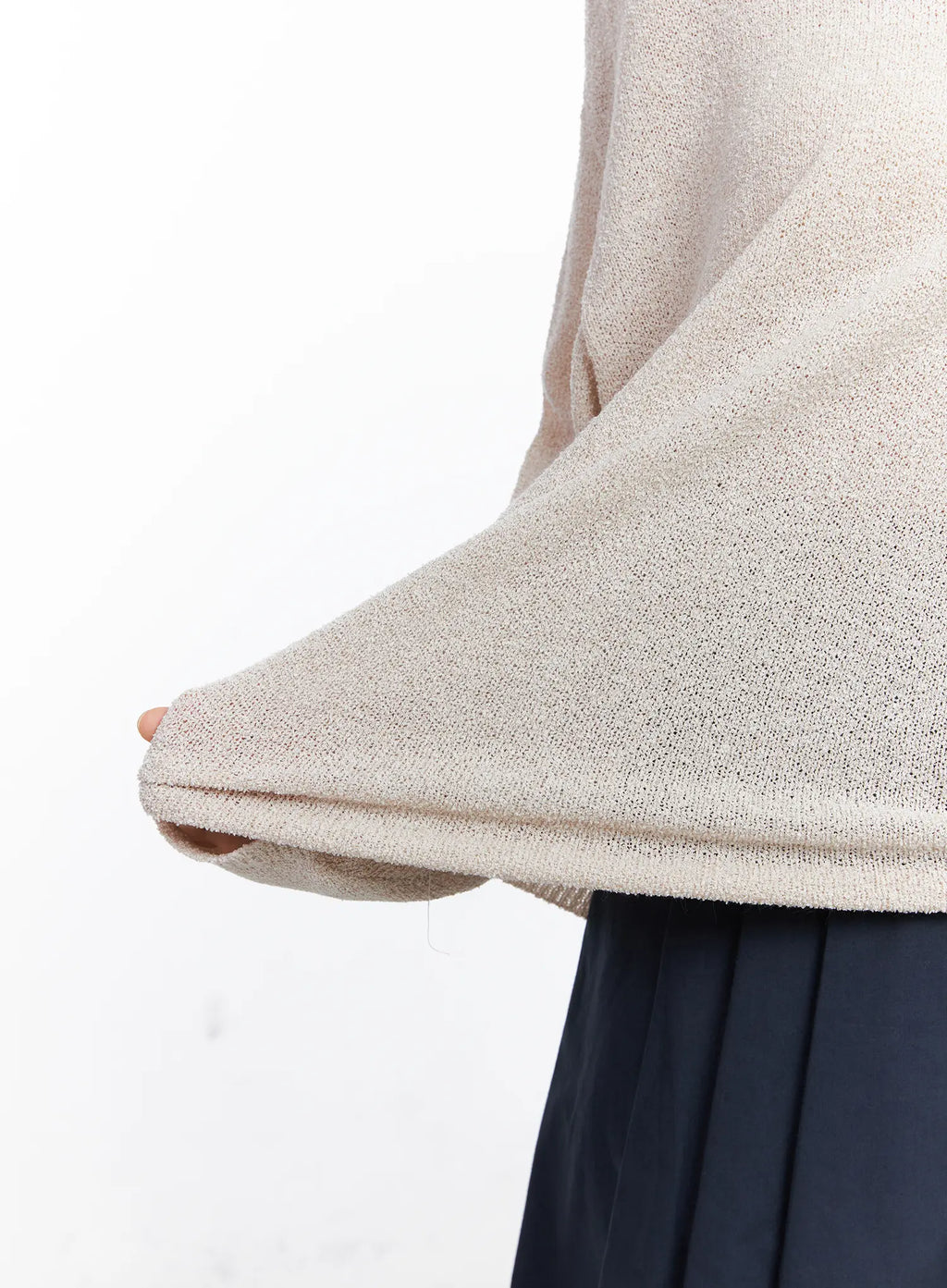 Loose Fit Boat Neck Pullover Knit CG520